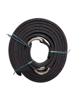 Zugstränge, 32mm schwarz 210cm C-Ring