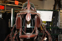 Fine Harness Kopfgestell braun Full