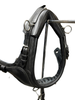 MXL Marathonkumt, verstärkt schwarz G geknöpft