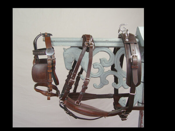 2-Sp.-Kombinationsgeschirr, Pony, schwarz