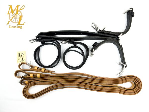 Einspänner-Set braun Pony