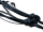 Arden Einspänner-Leinen Biothane Full 4,5m schwarz Soft