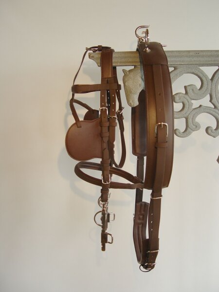 Kopfgestell, NYTECH braun Kleinpferd