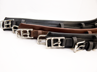 Bauchgurt, NYTECH Schwarz 40cm / 6cm Pony