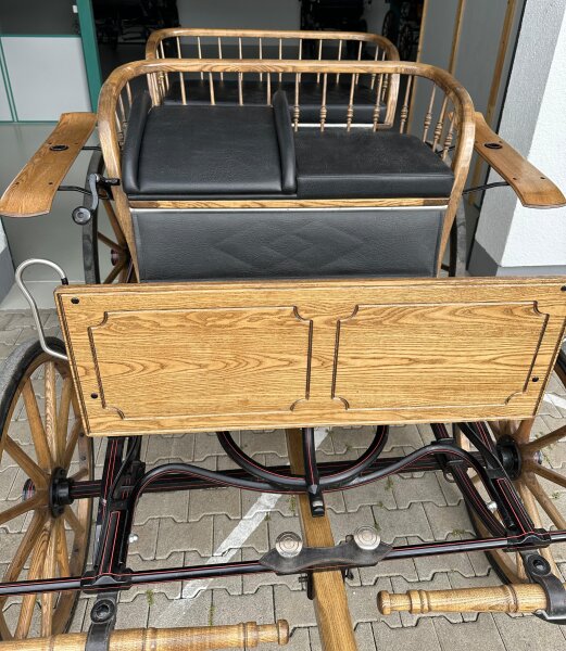 Jagdwagen, Wagonette, Holz, Kühnle