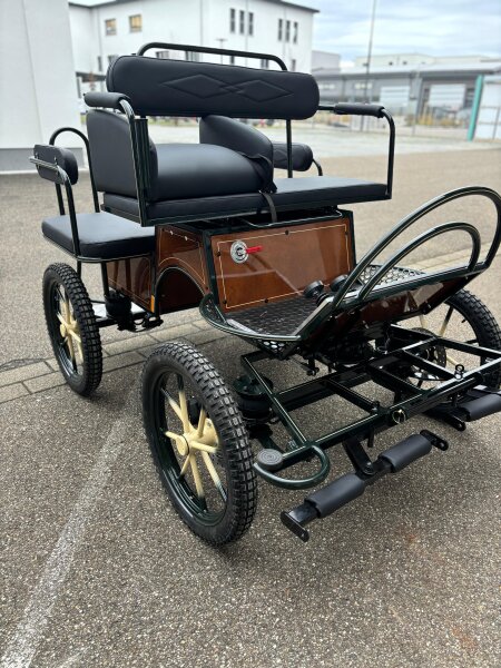 Pony-Kutsche, 18 Zoll, Spur 125cm