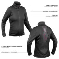 Komperdell Fleecejacke mit Rückenprotektor Damen